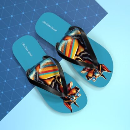 The Dobe's Flip Flops - Fun - turquoise - Image 20