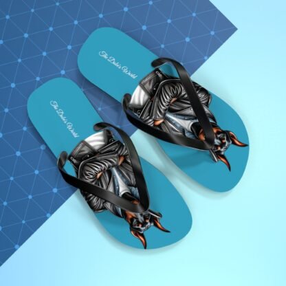 The Dobe's Flip Flops - Series 11 - turquoise - Image 15