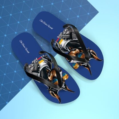 The Dobe's Flip Flops - Series 6 - dark blue - Image 5