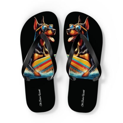 The Dobe's Flip Flops - Fun - black