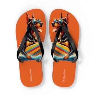 The Dobe's Flip Flops - Fun - orange
