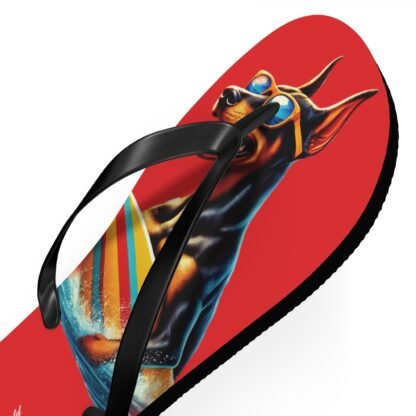 The Dobe's Flip Flops - Fun - red - Image 3