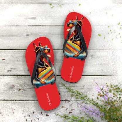 The Dobe's Flip Flops - Fun - red - Image 4