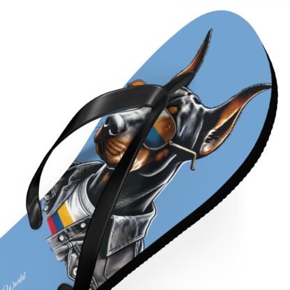The Dobe's Flip Flops - Series 6 - light blue - Image 3