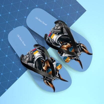 The Dobe's Flip Flops - Series 6 - light blue - Image 5