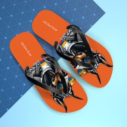 The Dobe's Flip Flops - Series 6 - orange - Image 20