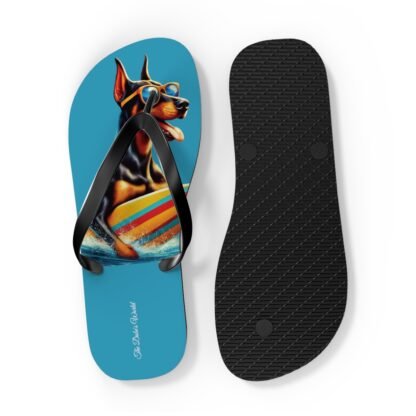 The Dobe's Flip Flops - Fun - turquoise - Image 2