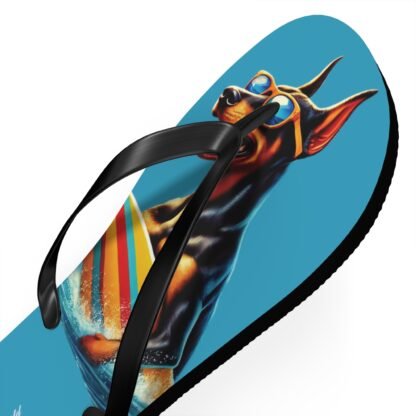 The Dobe's Flip Flops - Fun - turquoise - Image 3