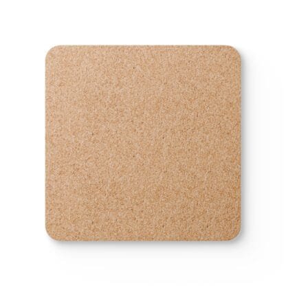 The Dobes Corkwood Coaster Set - Doberman Wedding Edition - From our Hearts - Image 2