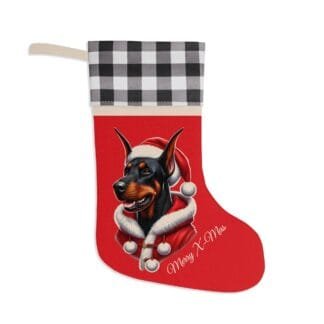 The Dobe´s Christmas Stocking - red