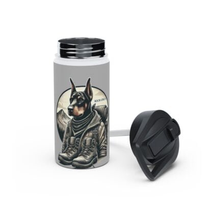 The Dobe´s Stainless Steel Water Bottle, Standard Lid grey - Image 12