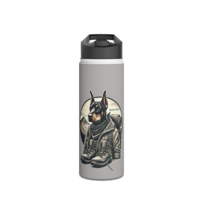 The Dobe´s Stainless Steel Water Bottle, Standard Lid grey - Image 15