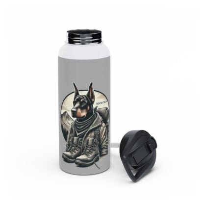 The Dobe´s Stainless Steel Water Bottle, Standard Lid grey - Image 5