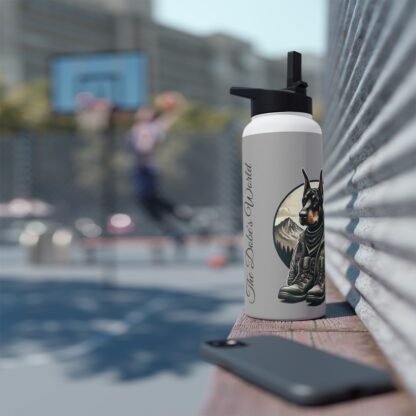 The Dobe´s Stainless Steel Water Bottle, Standard Lid grey - Image 6