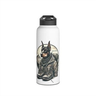 The Dobe´s Stainless Steel Water Bottle, Standard Lid