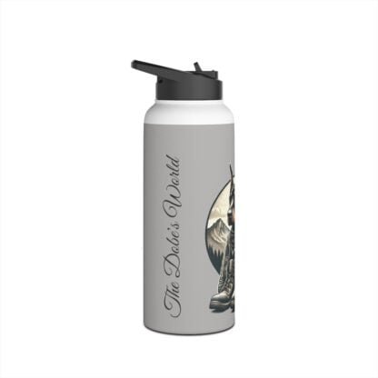 The Dobe´s Stainless Steel Water Bottle, Standard Lid grey - Image 3