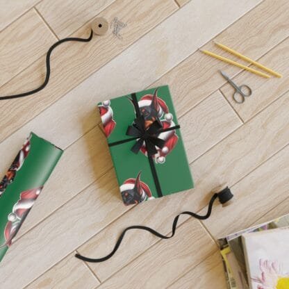 The Dobe´s Gift Wrapping Paper Rolls, 1pc - green - Image 5