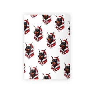 The Dobe´s Gift Wrapping Paper Rolls, 1pc - white