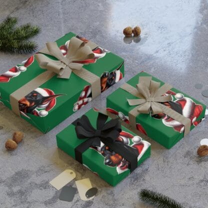 The Dobe´s Gift Wrapping Paper Rolls, 1pc - green - Image 9