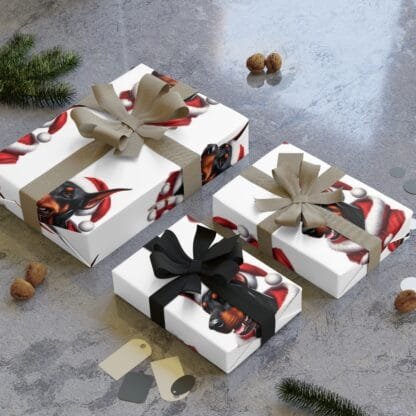 The Dobe´s Gift Wrapping Paper Rolls, 1pc - white - Image 9