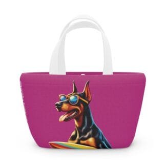 The Dobes Schopping Bag - Surfer - pink