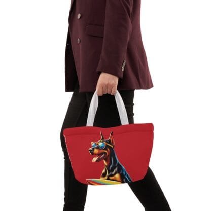The Dobes Schopping Bag - Surfer - red - Image 12