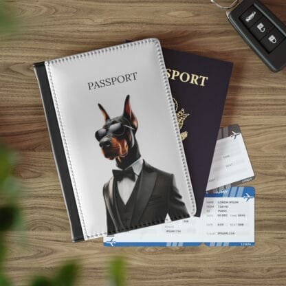 The Dobes Passport Cover - Series-1 - white - Image 5