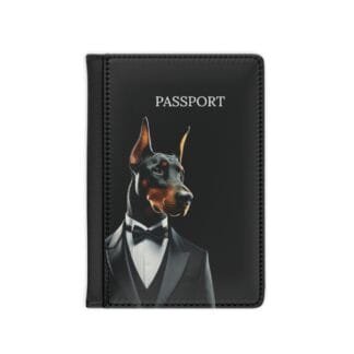 The Dobes Passport Cover - Series-2 - black
