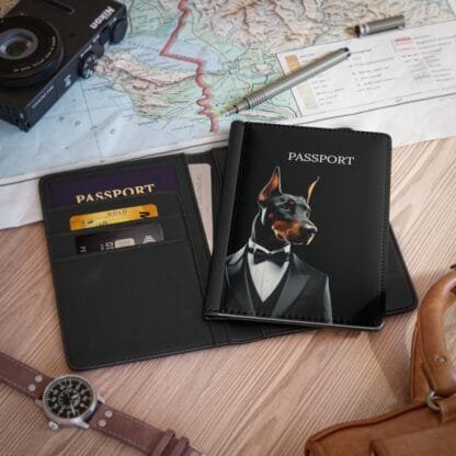 The Dobes Passport Cover - Series-2 - black - Image 4