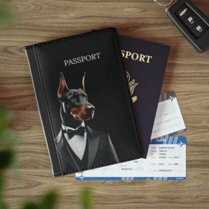The Dobes Passport Cover - Series-2 - black - Image 5