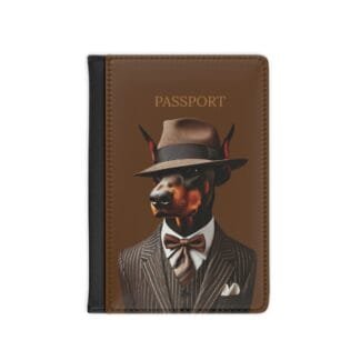 The Dobes Passport Cover - Series-3 - brown