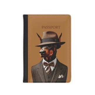 The Dobes Passport Cover - Series-3 - light brown