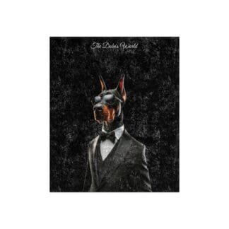 The Dobes Crushed Velvet Blanket - Series-1 - Secret Service