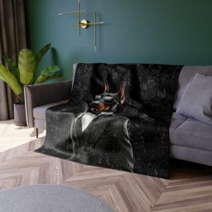 The Dobes Crushed Velvet Blanket - Series-1 - Secret Service - Image 4