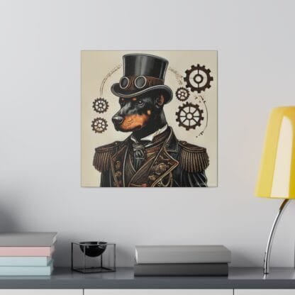 The Dobe´s Matte Canvas, Stretched, 0.75" - Steampunk 2 - Image 8