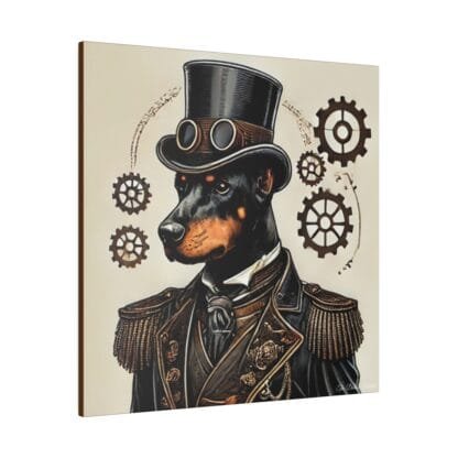 The Dobe´s Matte Canvas, Stretched, 0.75" - Steampunk 2 - Image 10