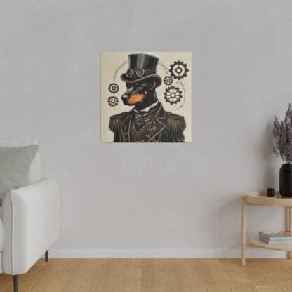 The Dobe´s Matte Canvas, Stretched, 0.75" - Steampunk 2 - Image 11