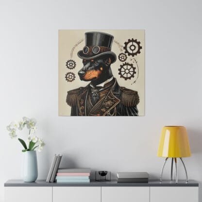 The Dobe´s Matte Canvas, Stretched, 0.75" - Steampunk 2 - Image 12