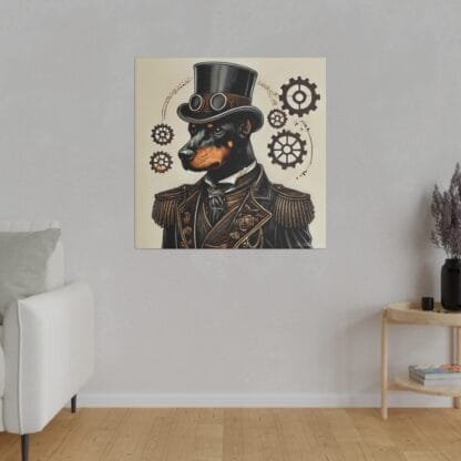 The Dobe´s Matte Canvas, Stretched, 0.75" - Steampunk 2 - Image 15