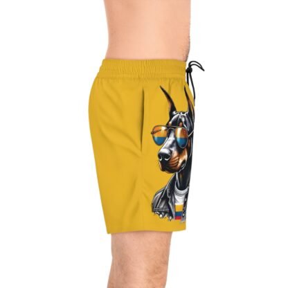 The Dobe´s Men's Mid-Length Swim Shorts (AOP) - Series 6 - yellow - Image 5