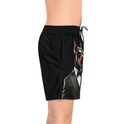 The Dobe´s Men's Mid-Length Swim Shorts (AOP) - Series 1 - black - Image 5