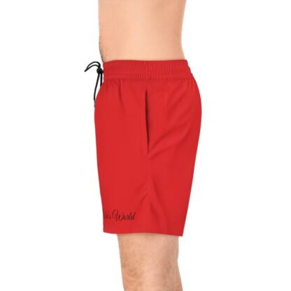 The Dobe´s Men's Mid-Length Swim Shorts (AOP) - Fun - red - Image 6