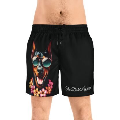 The Dobe´s Men's Mid-Length Swim Shorts (AOP) - Tropic - black - Image 3