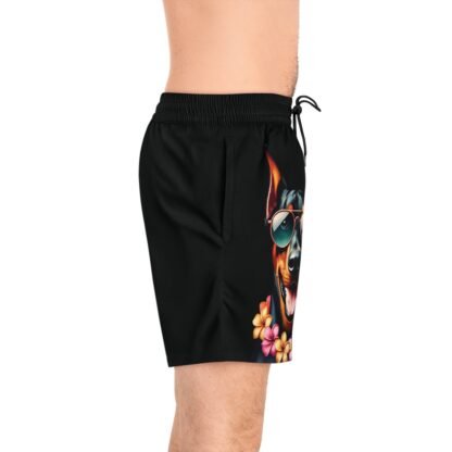 The Dobe´s Men's Mid-Length Swim Shorts (AOP) - Tropic - black - Image 5