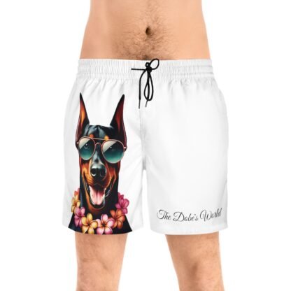 The Dobe´s Men's Mid-Length Swim Shorts (AOP) - Tropic - white - Image 3