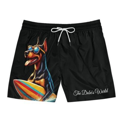 The Dobe´s Men's Mid-Length Swim Shorts (AOP) - Fun - black