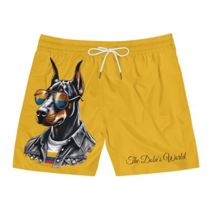 The Dobe´s Men's Mid-Length Swim Shorts (AOP) - Series 6 - yellow - Image 7
