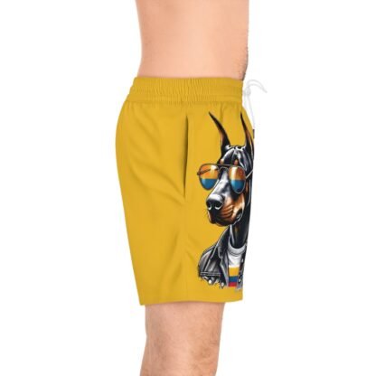 The Dobe´s Men's Mid-Length Swim Shorts (AOP) - Series 6 - yellow - Image 11