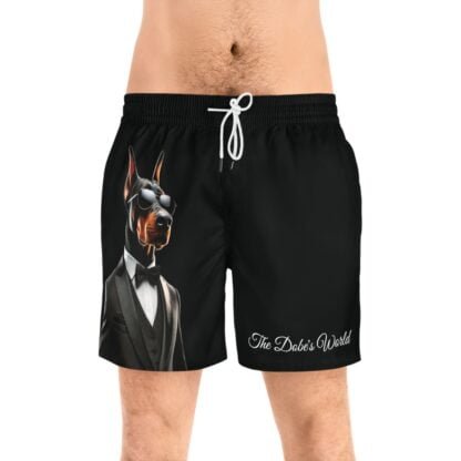 The Dobe´s Men's Mid-Length Swim Shorts (AOP) - Series 1 - black - Image 9