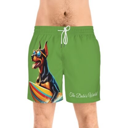 The Dobe´s Men's Mid-Length Swim Shorts (AOP) - Fun - green - Image 3